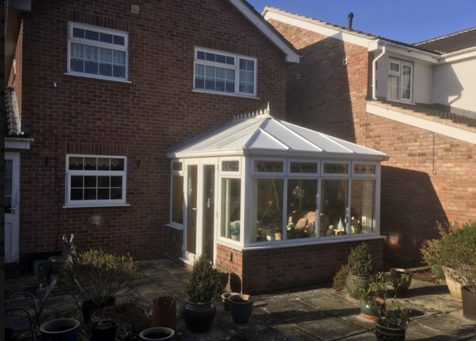 Conservatory Insulated Roof Panels – Customer Installation